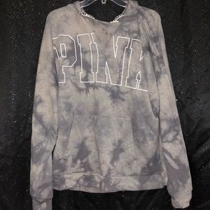 VS PINK Tye Dye Pullover Hoodie